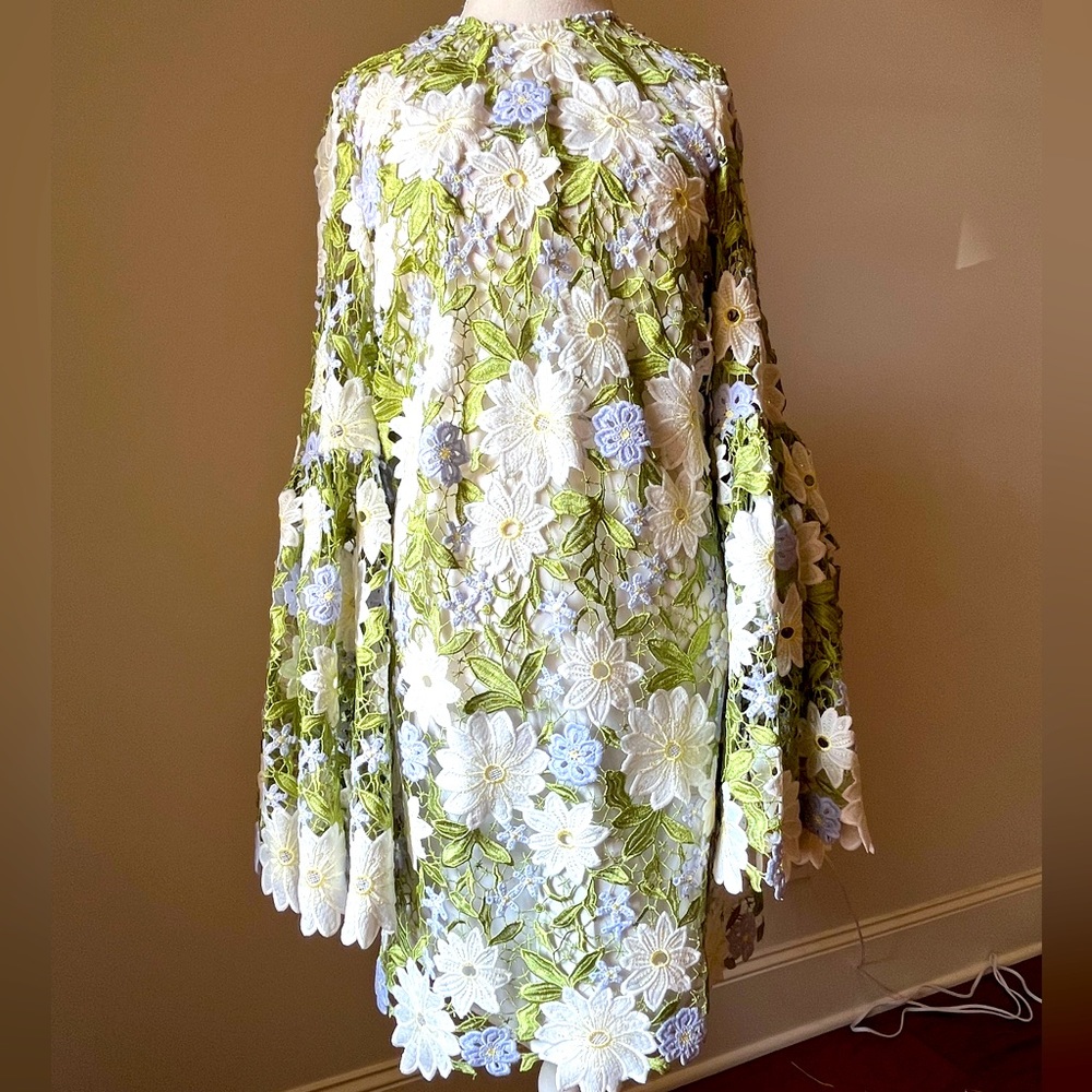 ASOS lace dress with slip